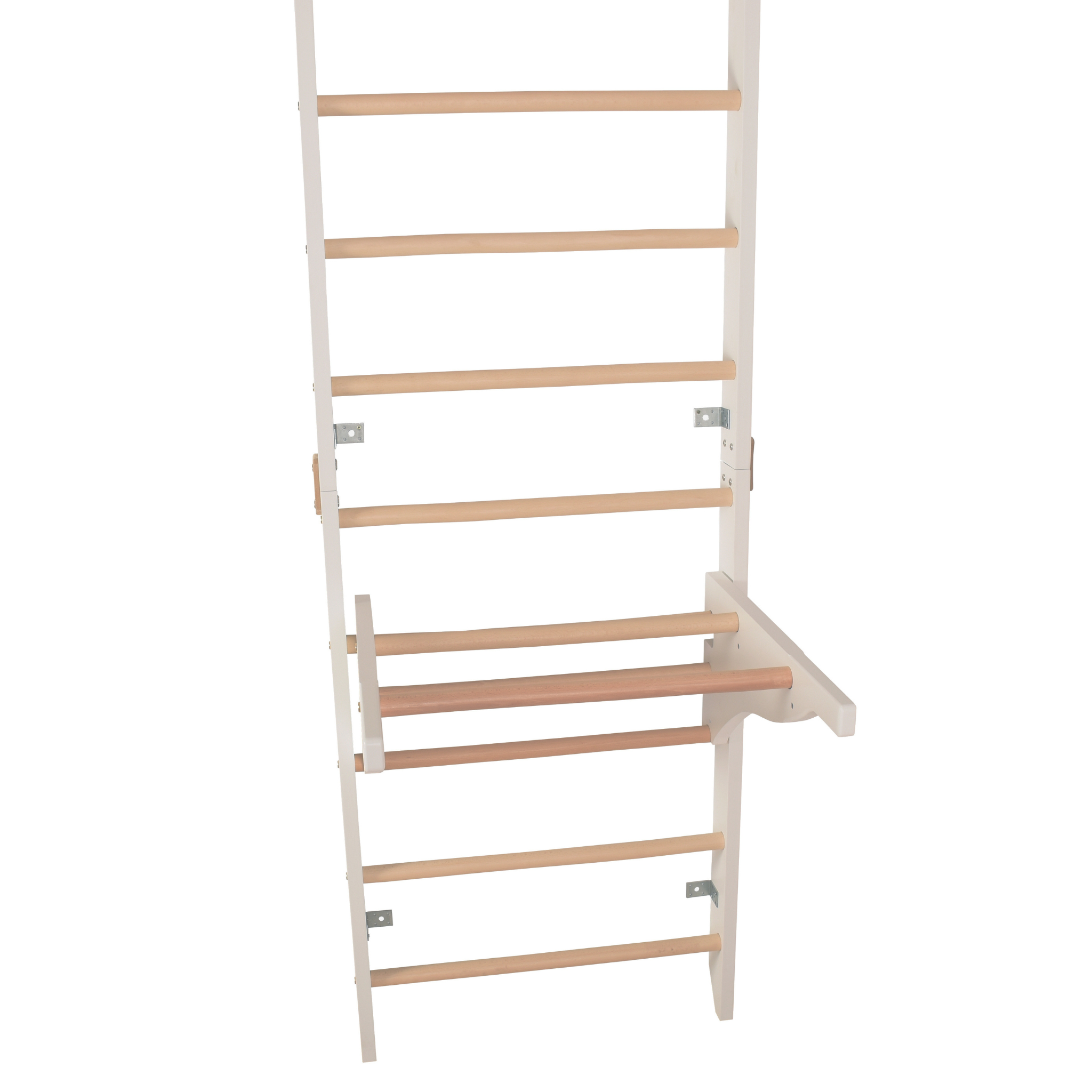 Sprossenwand mit Klimmzugstange & Dip-Barren – PRO PURE – weitere Produktansicht 16 – RINAGYM