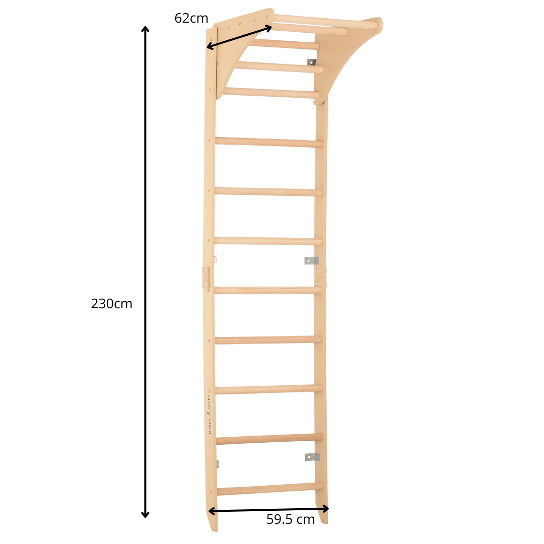 Sprossenwand SPR C PURE 230 cm – weitere Produktansicht 2 – RINAGYM