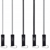 Set van 5 weerstandsbanden met handgrepen en accessoires