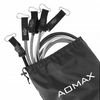 Set van 5 weerstandsbanden met handgrepen en accessoires