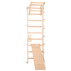Sprossenwand Eco Pine mit Rutschbrett – weitere Produktansicht 4 – RINAGYM