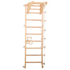 Sprossenwand Eco Pine mit Klimmzugstange – weitere Produktansicht 4 – RINAGYM