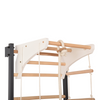 Sprossenwand STEEL KOM 2 Graphit mit Klimmzugstange & Ringen – weitere Produktansicht 7 – RINAGYM