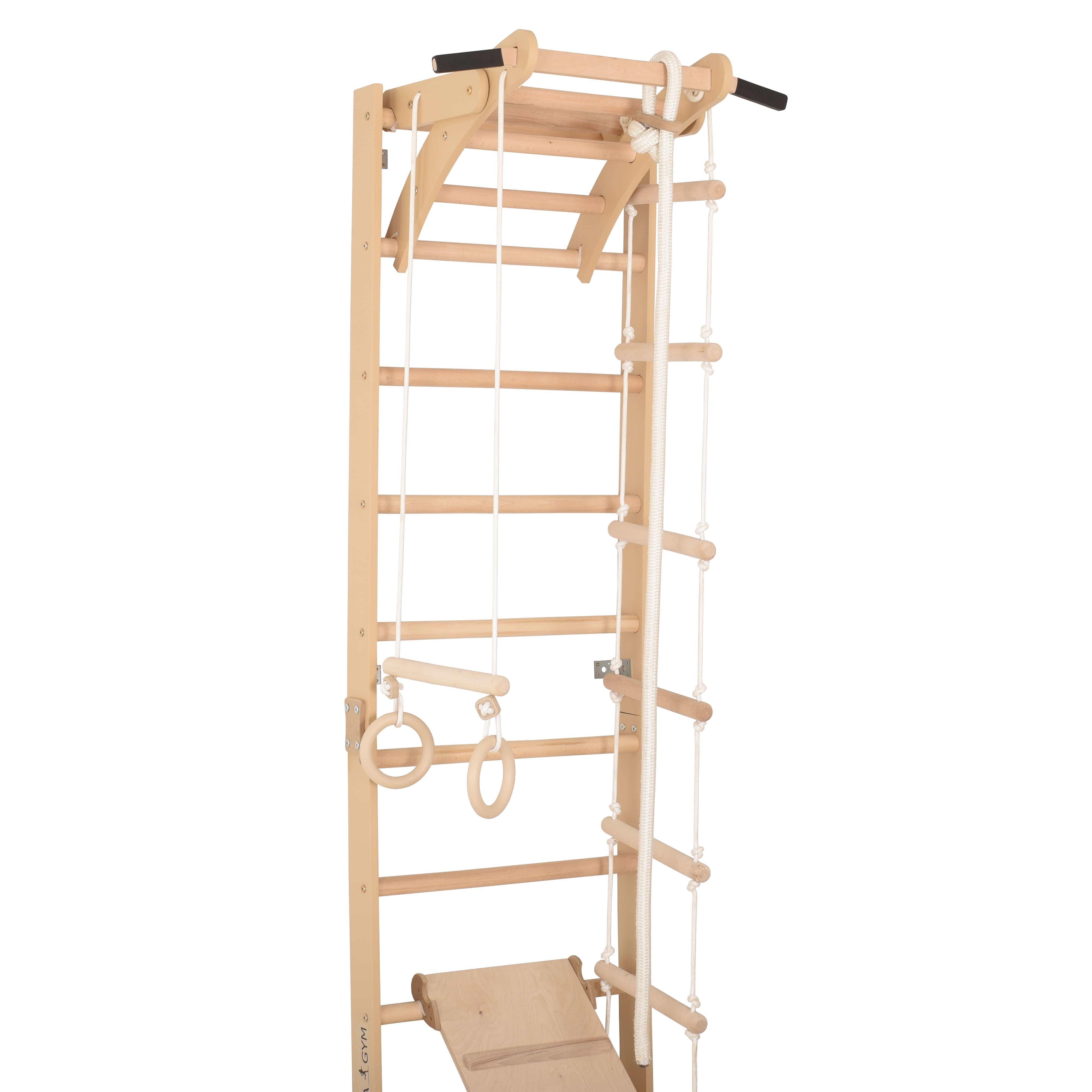 Sprossenwand SPR A mit Rutschbrett 230 cm – weitere Produktansicht 4 – RINAGYM