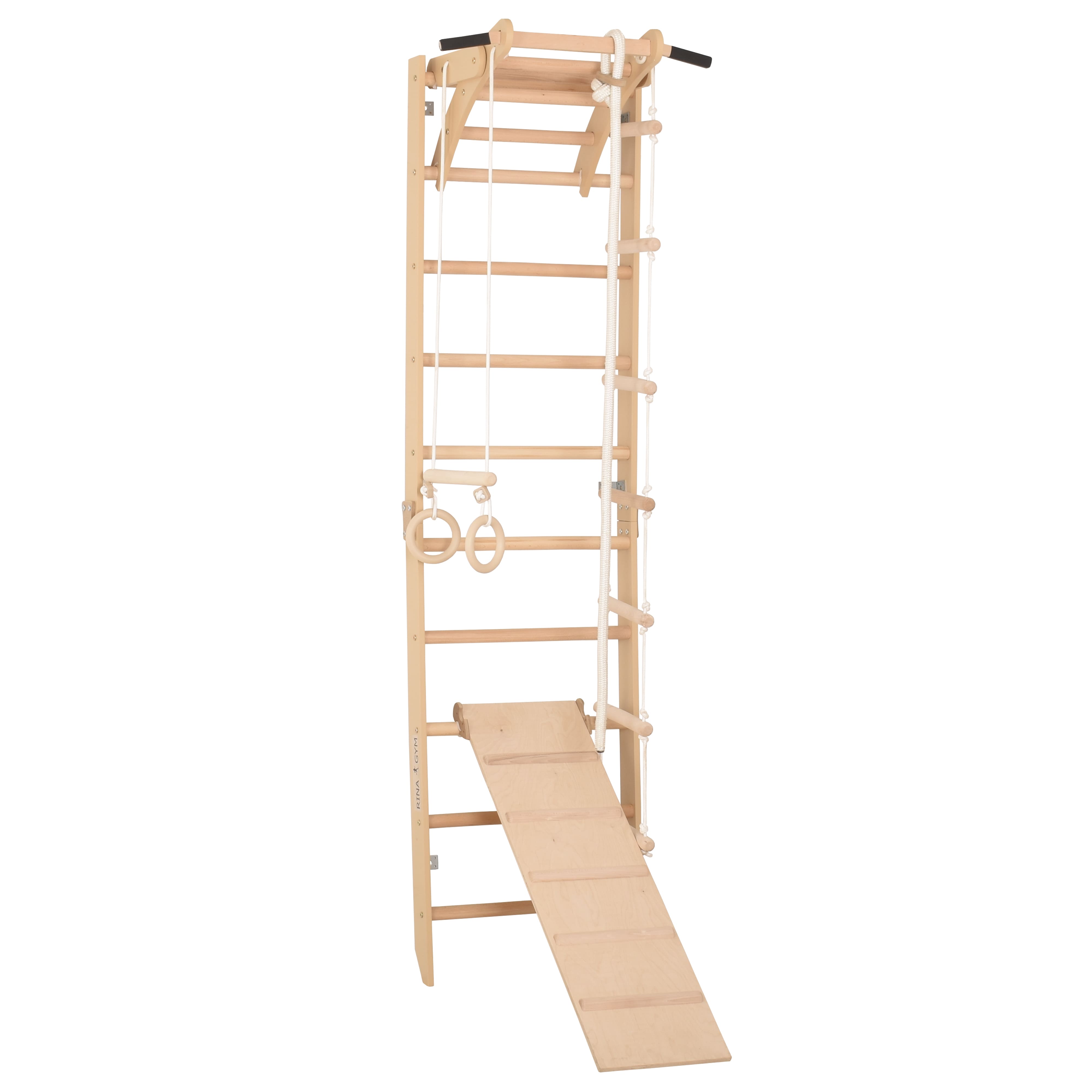 Sprossenwand SPR A mit Rutschbrett 230 cm – weitere Produktansicht 8 – RINAGYM