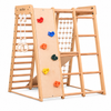 Multifunctioneel houten indoor klimtoestel – voor thuis & het gezin ( 3 )