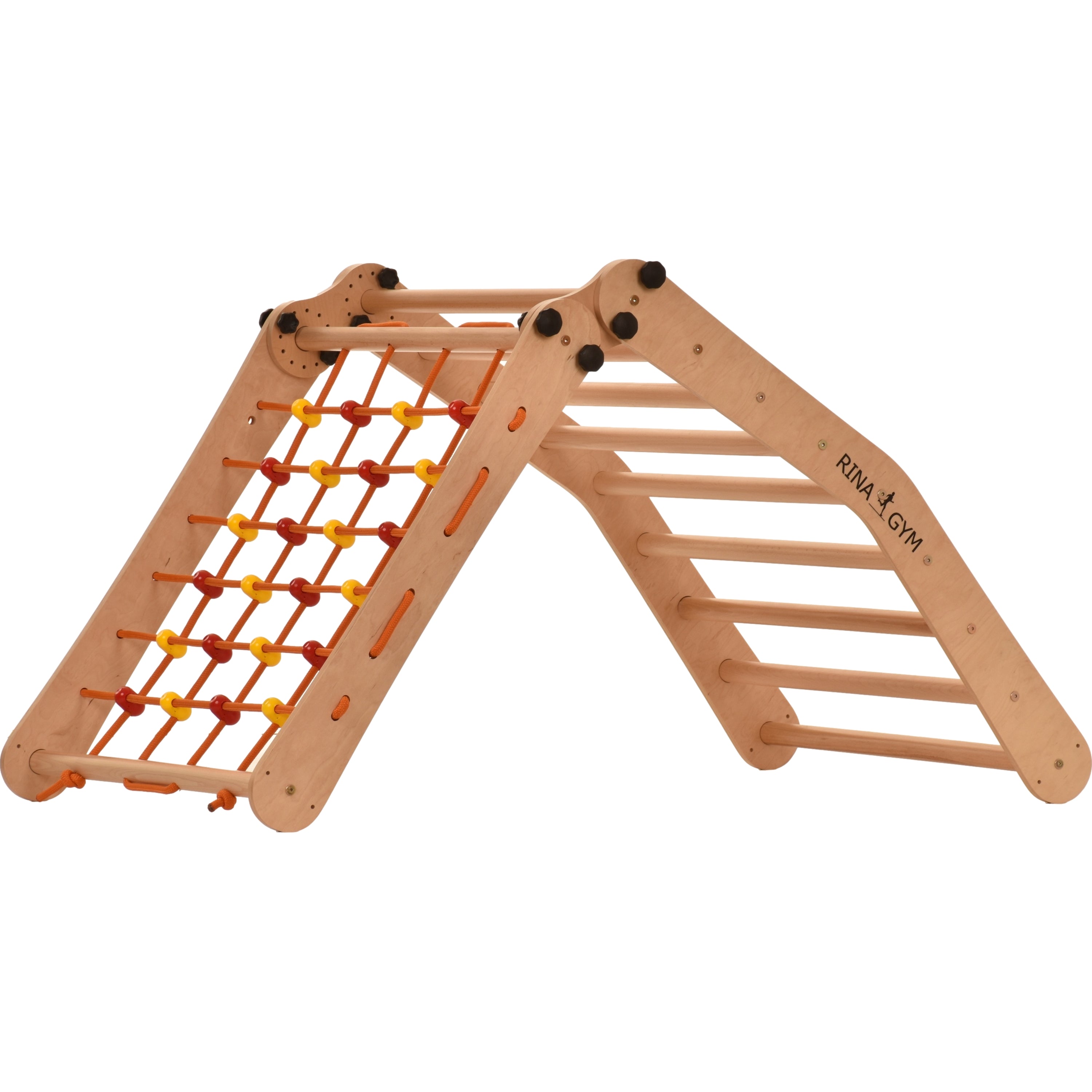 Kletterdreieck mit Kletternetz – Indoor 9g7s – weitere Produktansicht 6 – RINAGYM