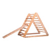 Kletterdreieck mit Rutsche Natur 115 cm – RINAGYM
