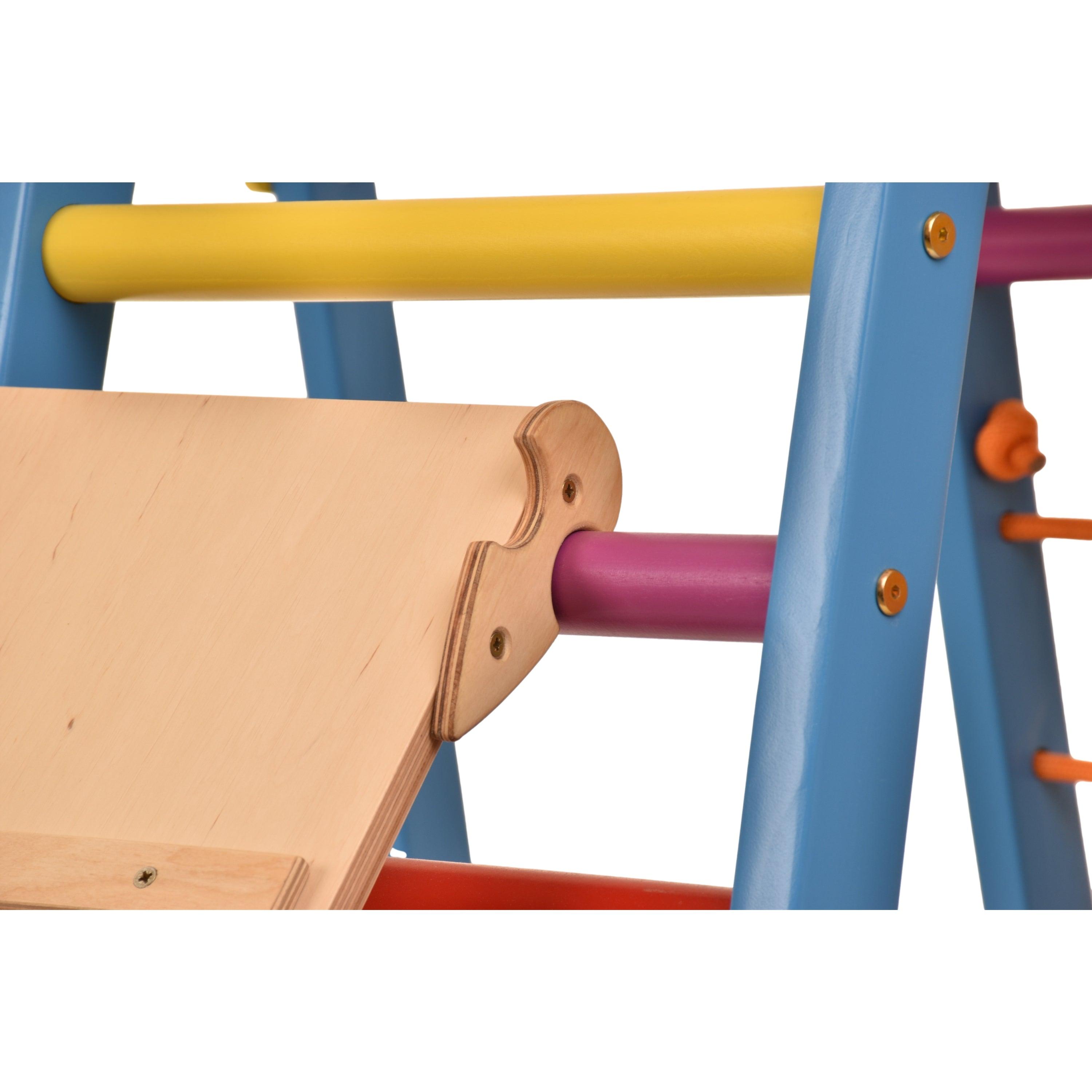 Rutschbrett & Hühnerleiter 115 cm – weitere Produktansicht 4 – RINAGYM
