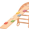 Rutschbrett & Hühnerleiter 115 cm Quadrate – RINAGYM