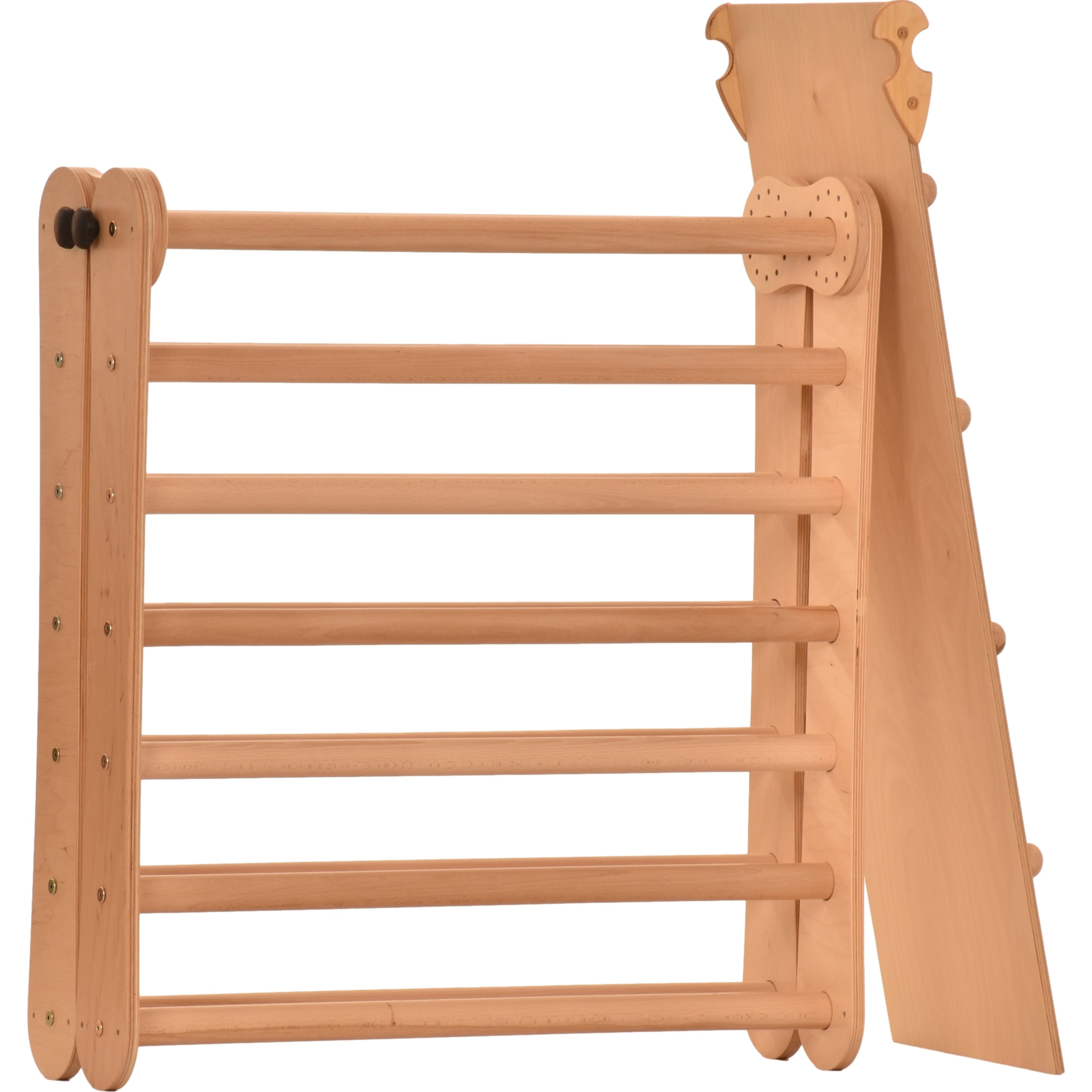 Faltbares Kletterdreieck mit Rutschbrett 115 cm – weitere Produktansicht 7 – RINAGYM
