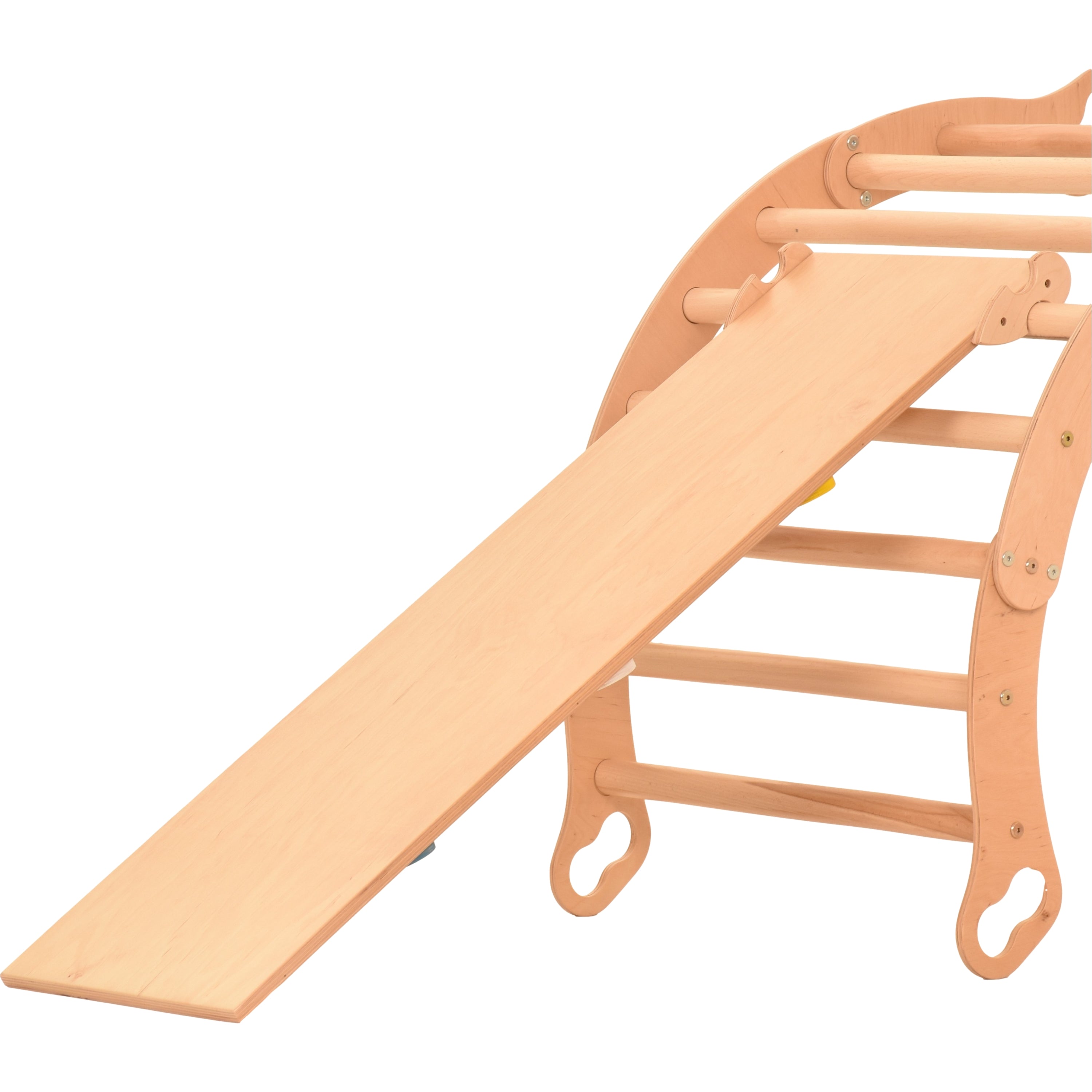 Rutschbrett & Hühnerleiter 115 cm Halbmonde – weitere Produktansicht 3 – RINAGYM